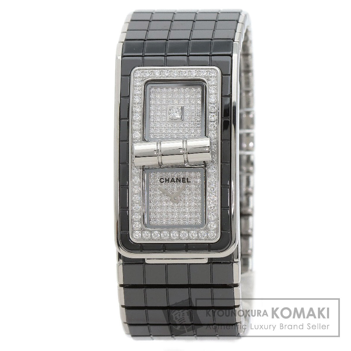 CHANEL Code Coco Diamond Watches H6027 Stainless Steel/SSxCeramic Ladies