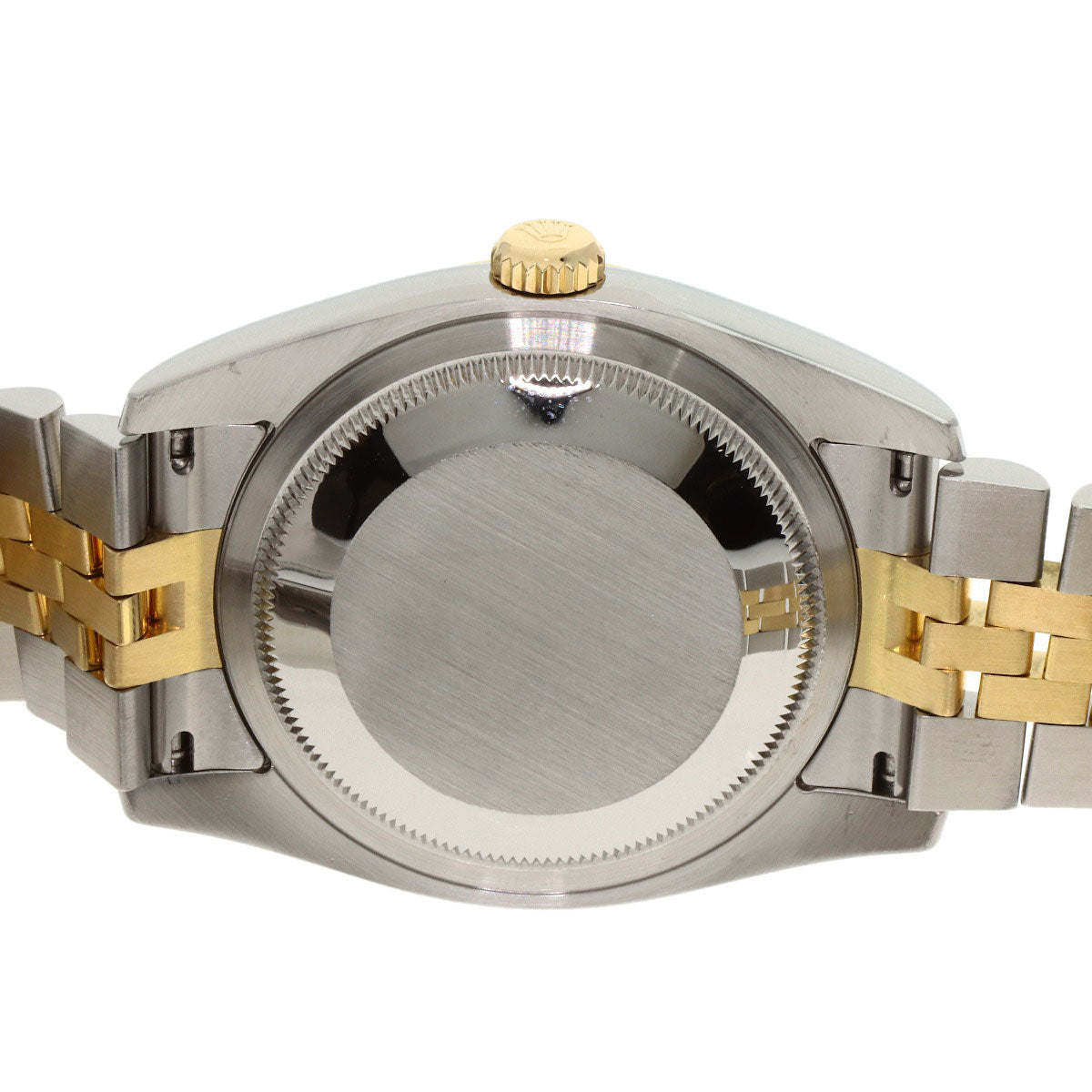 ROLEX DATEJUST 10P Diamond Watches 116233G Stainless Steel/SSxK18YG mens