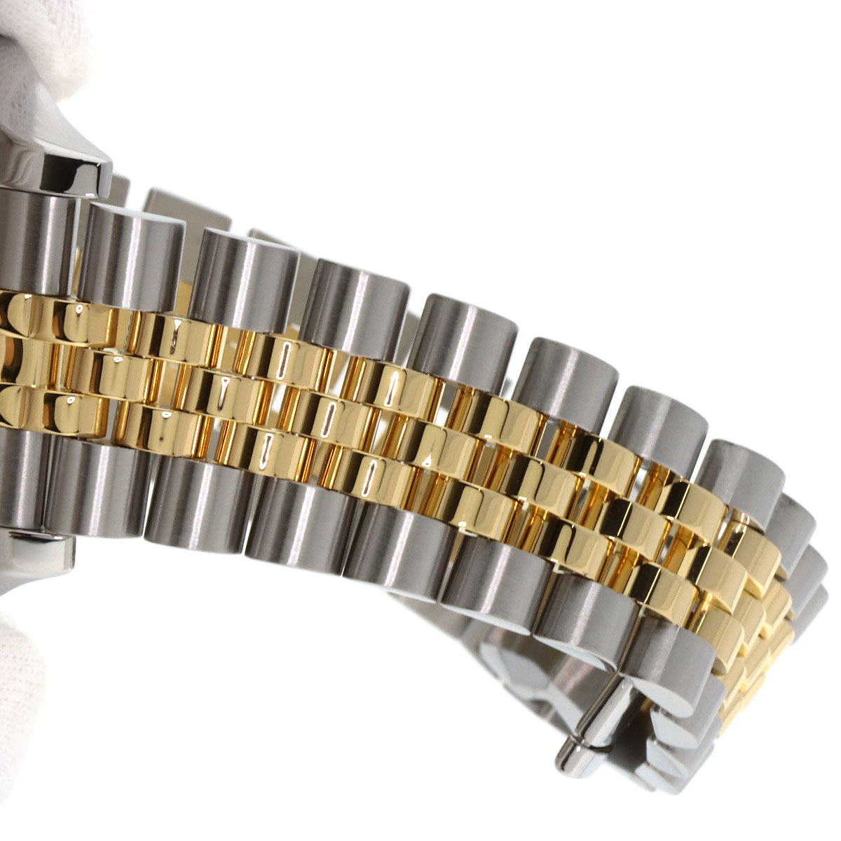 ROLEX DATEJUST 10P Diamond Watches 116233G Stainless Steel/SSxK18YG mens