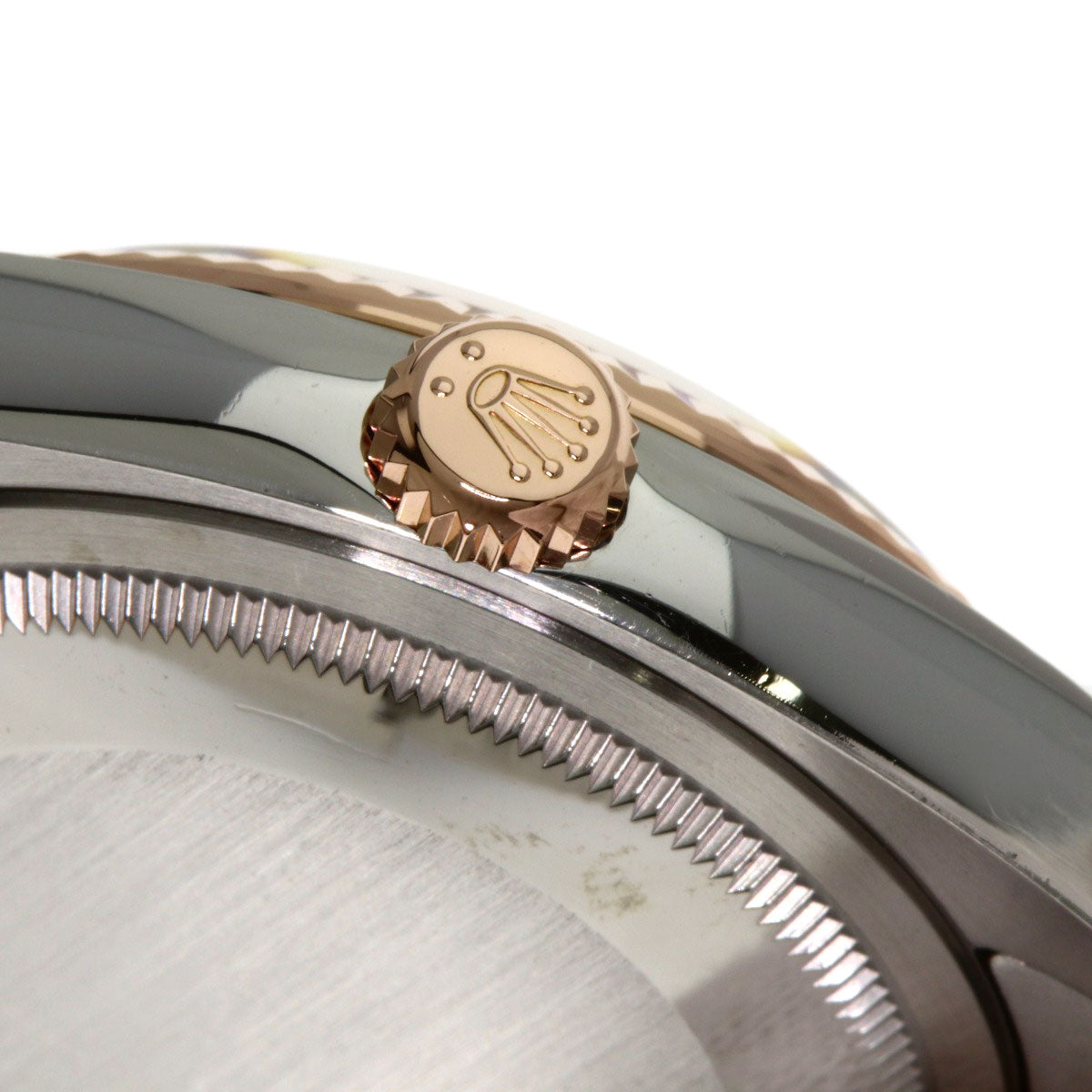 ROLEX DATEJUST 10P Diamond Watches 116231G Stainless Steel/SSxK18PG mens