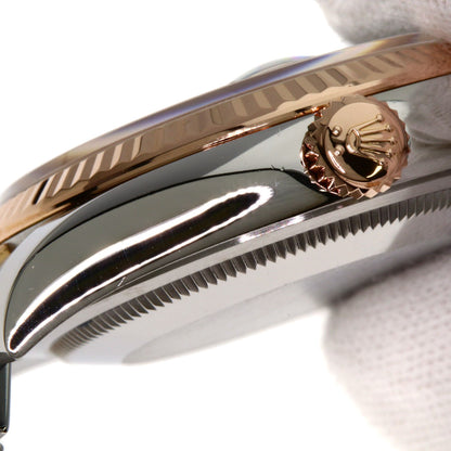 ROLEX DATEJUST 10P Diamond Watches 116231G Stainless Steel/SSxK18PG mens