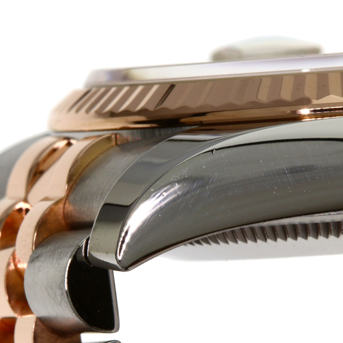 ROLEX DATEJUST 10P Diamond Watches 116231G Stainless Steel/SSxK18PG mens