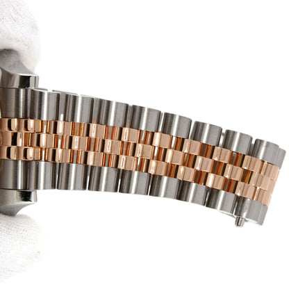 ROLEX DATEJUST 10P Diamond Watches 116231G Stainless Steel/SSxK18PG mens