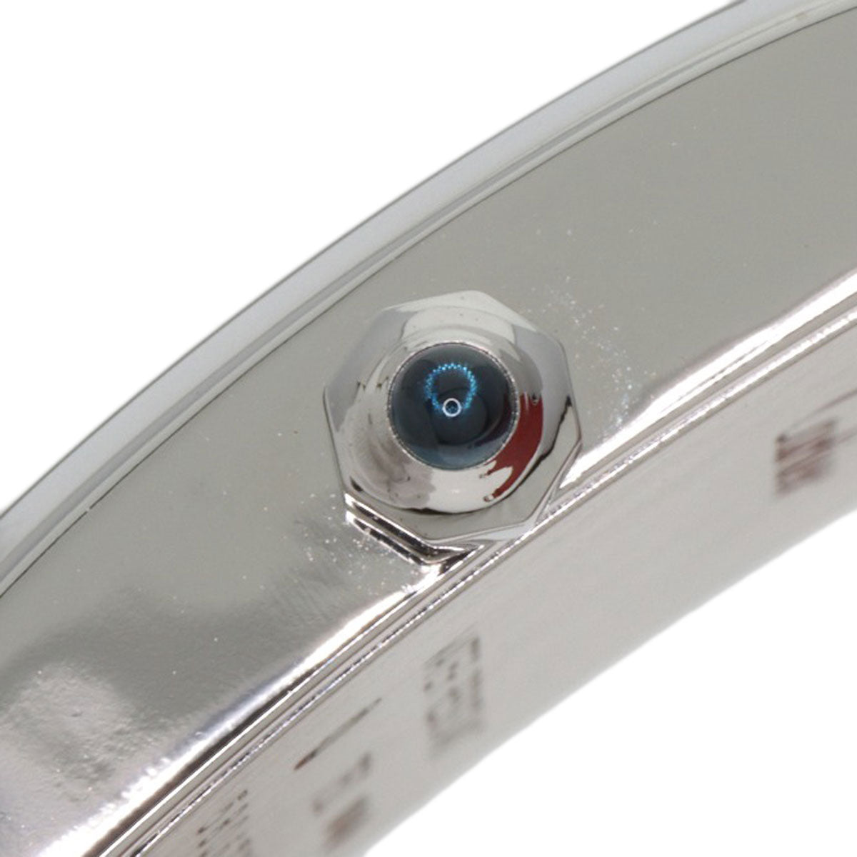 CARTIER Tank francaise SM Watches K18 White Gold/Leather Ladies