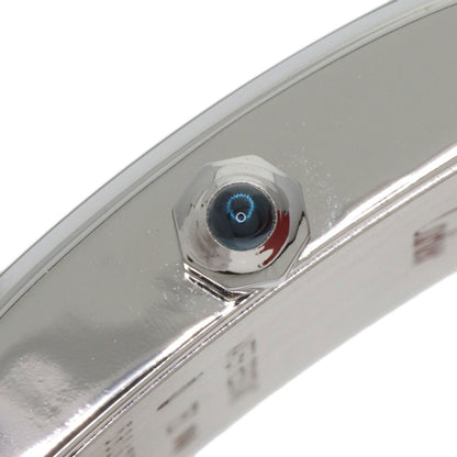 CARTIER Tank francaise SM Watches K18 White Gold/Leather Ladies