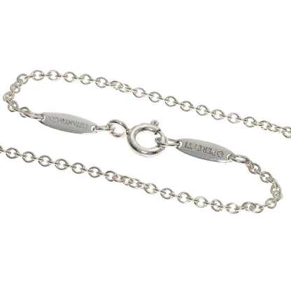 TIFFANY&Co. Open heart Necklace Silver Ladies [Used]
