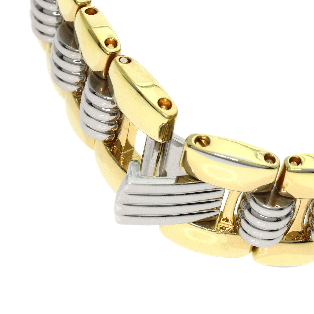 CHRISTIAN DIOR Octagon Watches D48-133 Stainless Steel/SSxGP Ladies