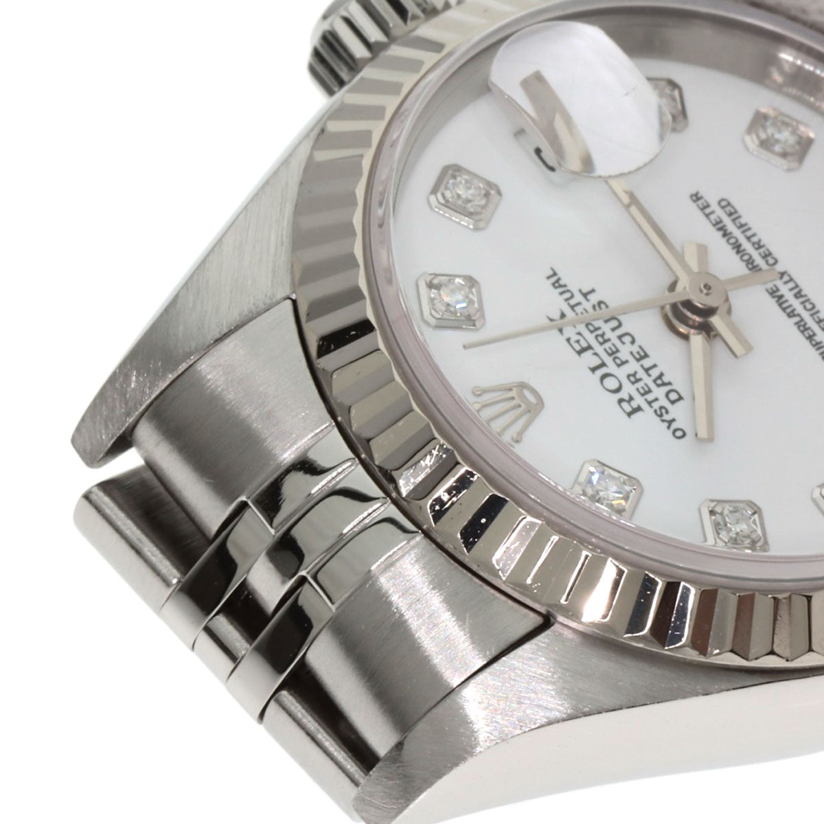 ROLEX DATEJUST 10P Diamond Watches 79174G Stainless Steel/Stainless Steel Ladies