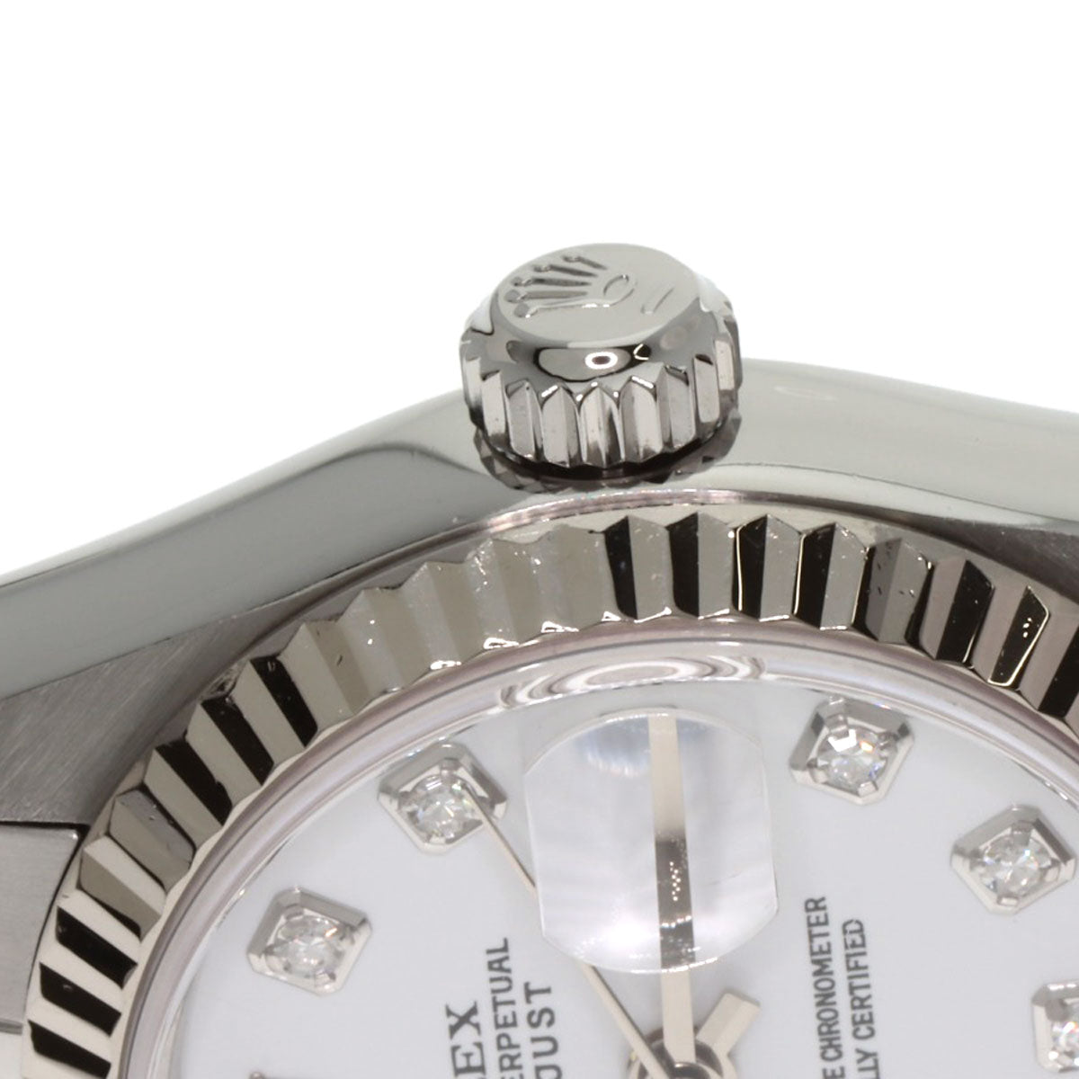 ROLEX DATEJUST 10P Diamond Watches 79174G Stainless Steel/Stainless Steel Ladies