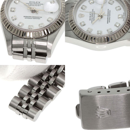 ROLEX DATEJUST 10P Diamond Watches 79174G Stainless Steel/Stainless Steel Ladies