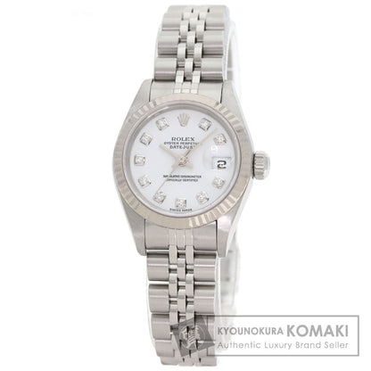 ROLEX DATEJUST 10P Diamond Watches 79174G Stainless Steel/Stainless Steel Ladies