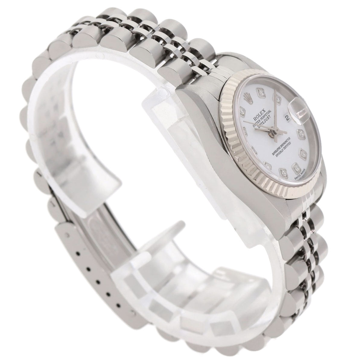 ROLEX DATEJUST 10P Diamond Watches 79174G Stainless Steel/Stainless Steel Ladies