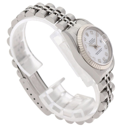 ROLEX DATEJUST 10P Diamond Watches 79174G Stainless Steel/Stainless Steel Ladies