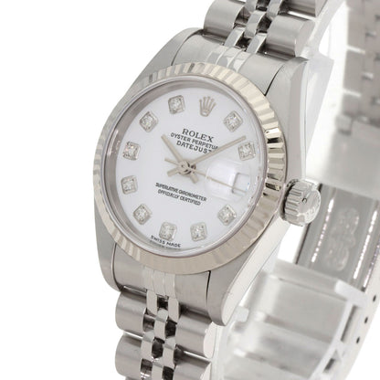 ROLEX DATEJUST 10P Diamond Watches 79174G Stainless Steel/Stainless Steel Ladies