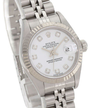 ROLEX DATEJUST 10P Diamond Watches 79174G Stainless Steel/Stainless Steel Ladies