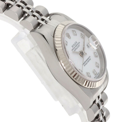 ROLEX DATEJUST 10P Diamond Watches 79174G Stainless Steel/Stainless Steel Ladies