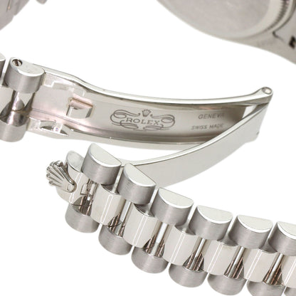 ROLEX Datejust 10P Bezel Diamond Watches 179136G Platinum/PT Ladies