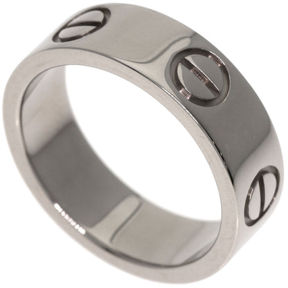 CARTIER love ring #48 Ring K18 White Gold Ladies [Used]