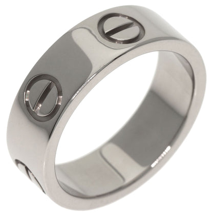 CARTIER love ring #48 Ring K18 White Gold Ladies [Used]