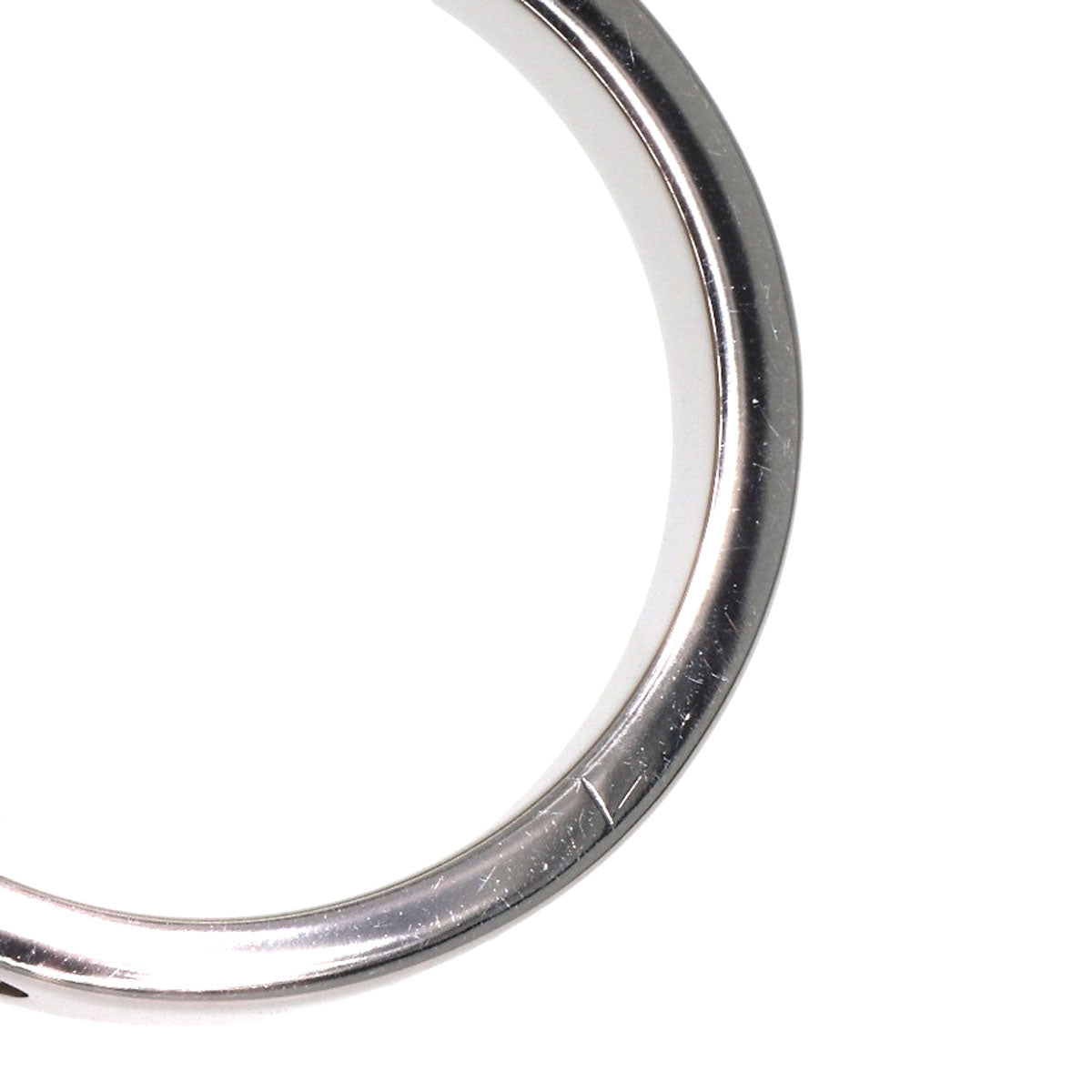 CARTIER love ring #49 Ring K18 White Gold Ladies [Used]