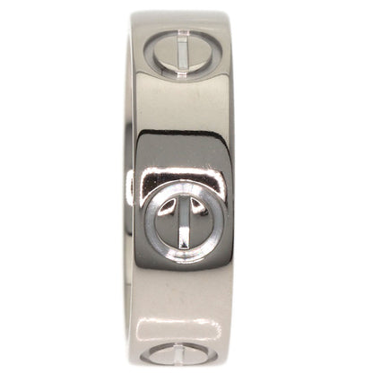 CARTIER love ring #49 Ring K18 White Gold Ladies [Used]