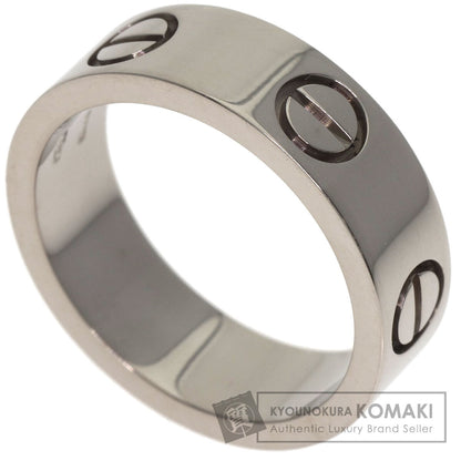 CARTIER love ring #49 Ring K18 White Gold Ladies [Used]
