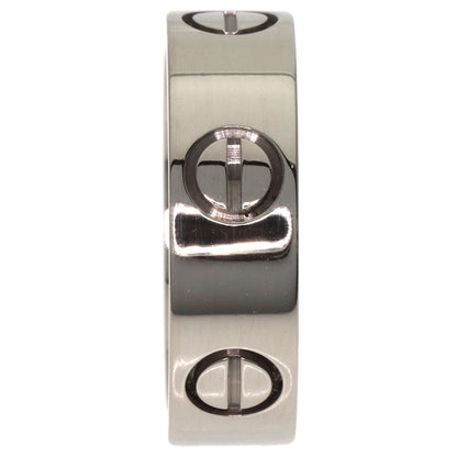 CARTIER love ring #49 Ring K18 White Gold Ladies [Used]