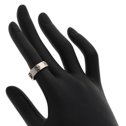 CARTIER love ring #49 Ring K18 White Gold Ladies [Used]