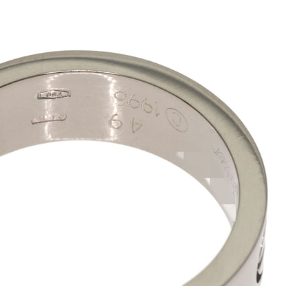 CARTIER love ring #49 Ring K18 White Gold Ladies [Used]