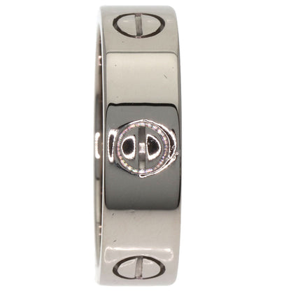 CARTIER love ring #59 Ring K18 White Gold Ladies [Used]