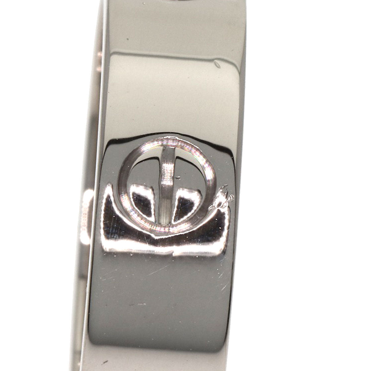CARTIER love ring #59 Ring K18 White Gold Ladies [Used]
