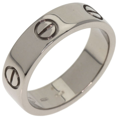 CARTIER love ring #56 Ring K18 White Gold Ladies [Used]