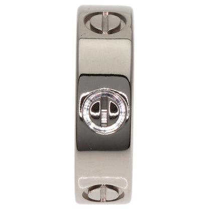 CARTIER love ring #50 Ring K18 White Gold Ladies [Used]