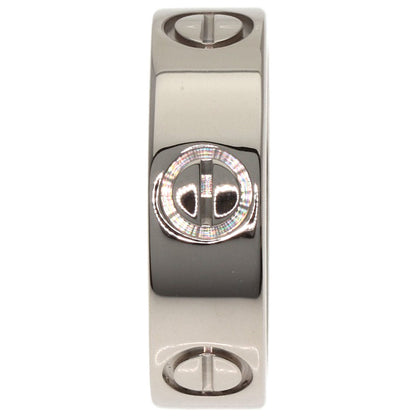 CARTIER love ring #50 Ring K18 White Gold Ladies [Used]