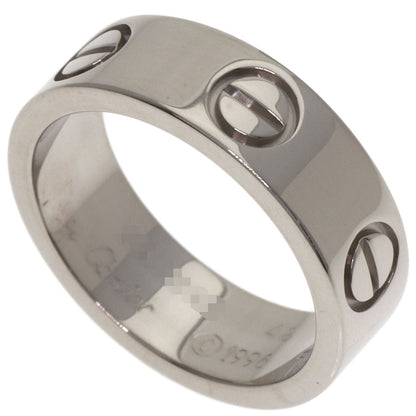CARTIER love ring #48 Ring K18 White Gold Ladies [Used]