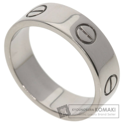 CARTIER love ring #57 Ring K18 White Gold Ladies [Used]