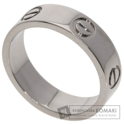 CARTIER love ring #54 Ring K18 White Gold Ladies [Used]
