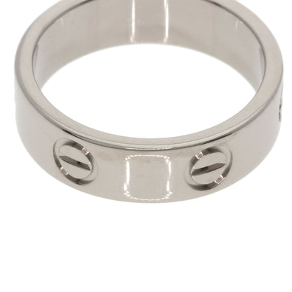 CARTIER love ring #54 Ring K18 White Gold Ladies [Used]