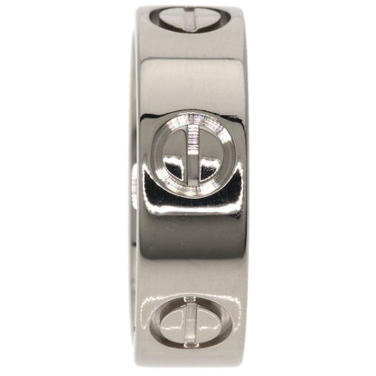 CARTIER love ring #47 Ring K18 White Gold Ladies [Used]