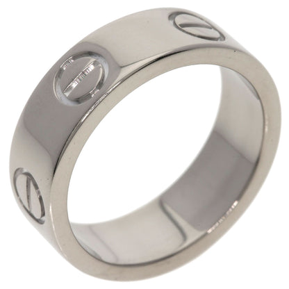 CARTIER love ring #48 Ring K18 White Gold Ladies [Used]