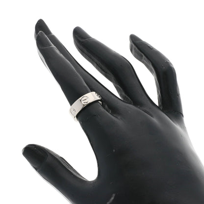 CARTIER love ring #48 Ring K18 White Gold Ladies [Used]