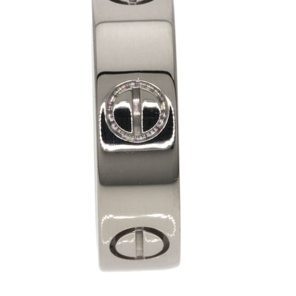 CARTIER love ring #53 Ring K18 White Gold Ladies [Used]