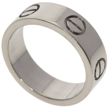CARTIER love ring #49 Ring K18 White Gold Ladies [Used]