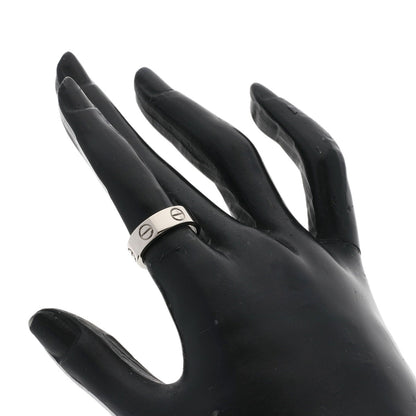 CARTIER love ring #49 Ring K18 White Gold Ladies [Used]