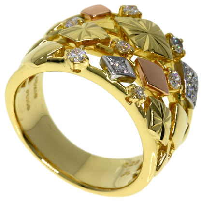 TASAKI Diamond Ring K18 Yellow Gold PT900Ladies [Used]