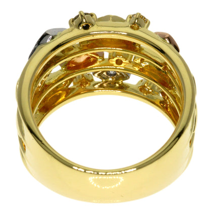 TASAKI Diamond Ring K18 Yellow Gold PT900Ladies [Used]