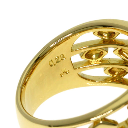 TASAKI Diamond Ring K18 Yellow Gold PT900Ladies [Used]