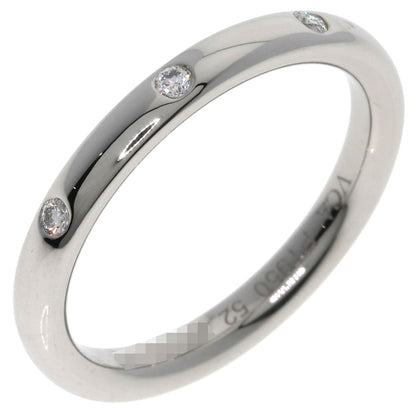 Van Cleef & Arpels Tendremont Etoile 3P Diamond #52 Ring Platinum PT950 Ladies [Used]