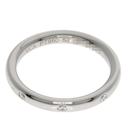 Van Cleef & Arpels Tendremont Etoile 3P Diamond #52 Ring Platinum PT950 Ladies [Used]