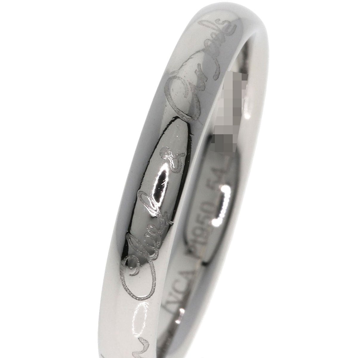 Van Cleef & Arpels Senior Tutor #54 Ring Platinum PT950 Ladies [Used]